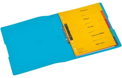 Produktbild von Herlitz 11205762, A4, Rundring, Lagerung, Polypropylen (PP), Blau
