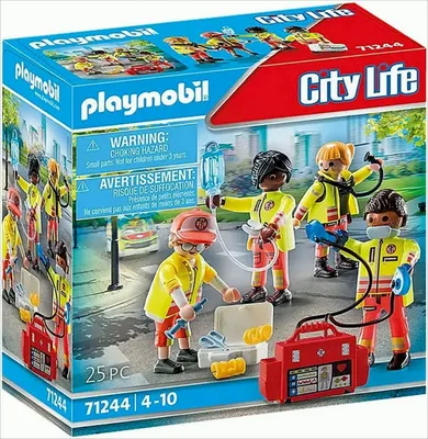 Produktbild von PLAYMOBIL City Life 71244 Rettungsteam