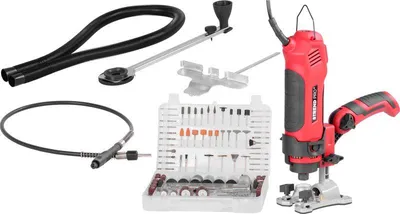 Obrázek produktu pro Fréza Strend Pro, 550W, multifunkčná, sada 287 ks, multifunkčný nástroj