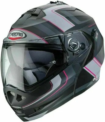 Obrázek produktu pro Caberg Duke II Tour Matt Black/Pink/Anthracite/Silver M Přilba