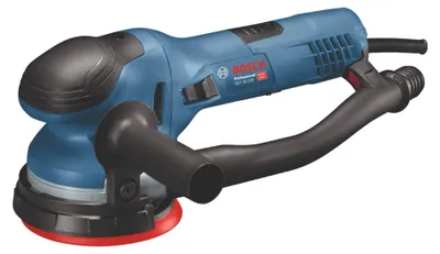 Obrázok produktu pre Bosch GET 55-125 Professional, Excentrická brúska, Suchý zips, Čierna, Modrá, 3300 ot/min, 7800 ot/min, 6600 OPM