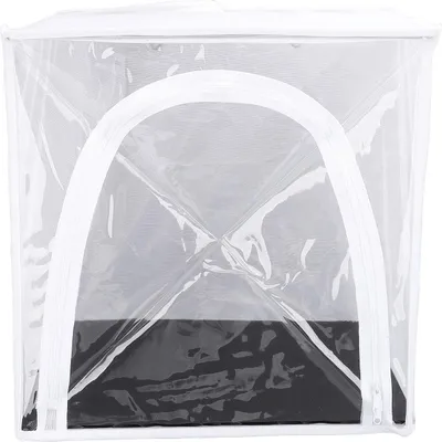 Imagen del producto de Jaula para mariposas de malla transpirable, ligera, de gran capacidad y diseño para colgar en la pared, ideal para diversos usos