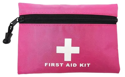 Produktbild von Erste-Hilfe-Tasche Rot Mini 16 x 11 cm Nylon 420D Wasserabweisend