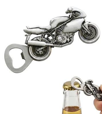 Flaschenöffner aus Metall, antikes Silber, 1 Stück