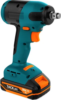 Image de TACKLFIE Home and Garden TDIW20K Clé à choc sans fil 18V Lithium-Ion Clé à chocs