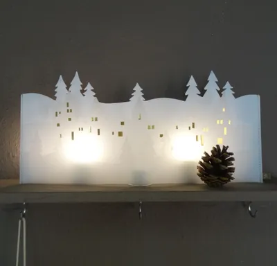 Produktbild von Winterwelt "Häuser"