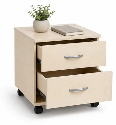 Produktbild von Rollcontainer Schubcontainer Ahorn-Nachbildung Nachtschrank #2175