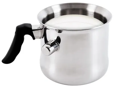 Zdjęcie produktu dla Dzbanek do mleka - 2,5 l - stalowy