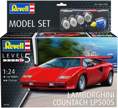 Immagine prodotto di Revell Model Set Lamborghini Countach LP500S 1:24
