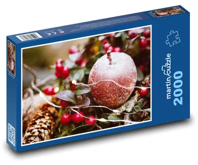 Obrázok produktu pre Puzzle 2000 Vianočná zimná dekorácia - martinpuzzle