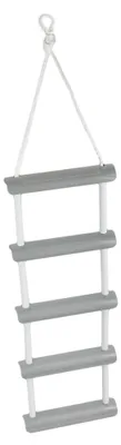 Produktbild von Strickleiter 146 x 30 cm, 5 Kunststoffstufen, für Kinder, Garten