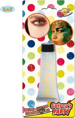 Image de crème de maquillage transparente pailletée 20ml