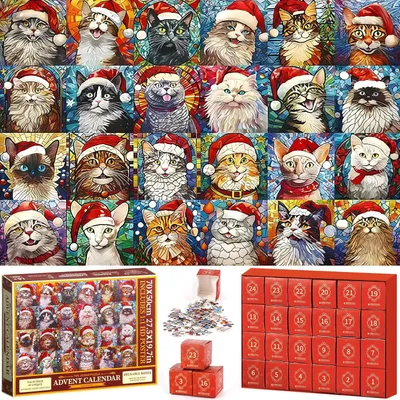 Obrázek produktu pro Adventní kalendář jako puzzle pro dospělé