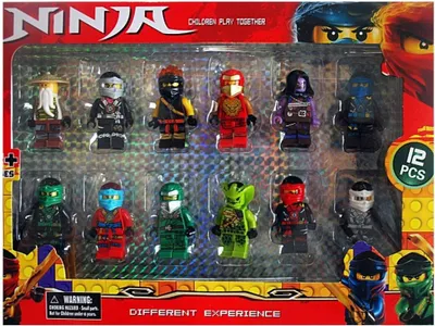 Obrázek produktu pro Sada 12 figurek NINJA + příslušenství.