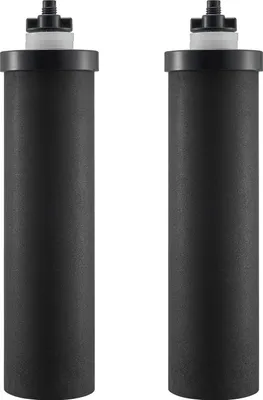 Obrázek produktu pro Náhradní čisticí prvky vodního filtru VEVOR, náhradní filtr s aktivním uhlím v balení 2 ks, snadno vyměnitelný vodní filtr, náhradní filtr pro gravitační vodní filtrační systém