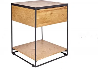 Zdjęcie produktu dla Stolik Nocny Scorpion 40 Cm Dziki Dąb