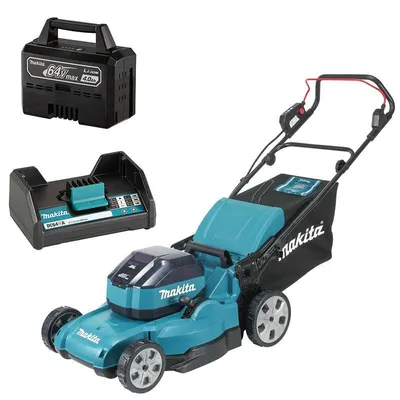 Image de Tondeuse à gazon sans fil 48 cm 64 V 4.0 Ah Li-Ion MAKITA LM001JM101