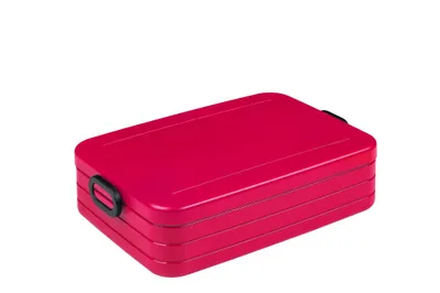 Produktbild von Mepal Take a Break Large Nordic red– 1500 ml Inhalt – Lunchbox mit Trennwand – ideal für Mealprep – spülmaschinenfest, ABS