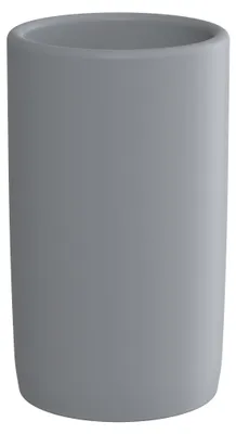 Produktbild von Becher, Hellgrau matt, Becher, Badezimmer, Halter, Bad
