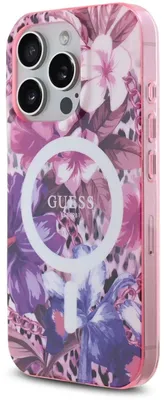 Zdjęcie produktu dla Etui na tył telefonu Guess iPhone 16 Pro Max – Magsafe IML – fioletowe