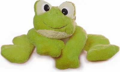 Produktbild von Inware 6228 - Kuscheltier Frosch Freaky, grün, XXL - 97 cm
