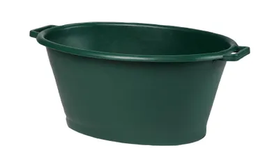 Image de EDA 019528 V.CA FX1 EDA Bac, ovale, 50 litres, plastique, vert