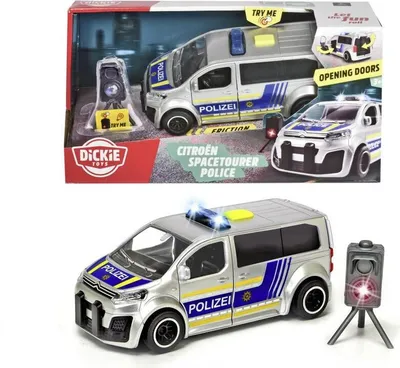 Produktbild von Dickie Spielfahrzeug Polizei Auto Go Real / SOS Citroën SpaceTourer 203713015