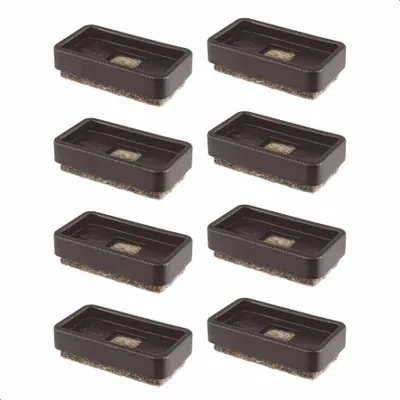 Produktbild von WAGNER QuickClick® Filzgleiter ULTRASOFT - 4er-Set Ersatzgleiter 31 x 17 mm für vorhandene Basis, DE Ware - 16771099