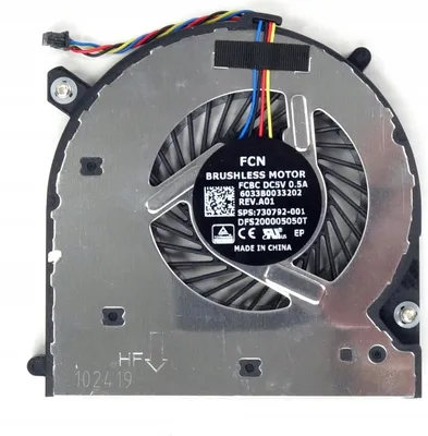 Produktbild von Ventilátor chladenia procesora notebooku pre HP 740 745 755 840 850 Zbook 14 G1 G2