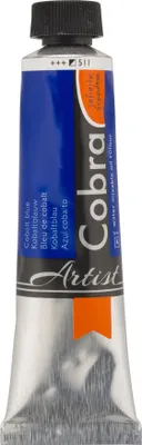 Obrázek produktu pro Cobra Artist olejová barva mísitelná vodou v tubě 40 ml kobaltově modrá 511