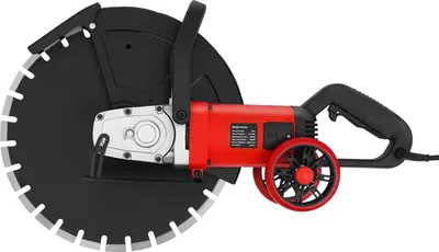 Obrázok produktu pre Elektrická píla na betón – kotúčová píla – 4000 W – 3000 ot./min – medený motor – 1 rezací kotúč – EU zástrčka – na kameň, betón, žulu, tehly, keramiku – čierna