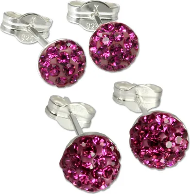 Produktbild von SilberDream pink SilberDream Silberschmuck Damen 925 Silber Schmucksets GSS202P