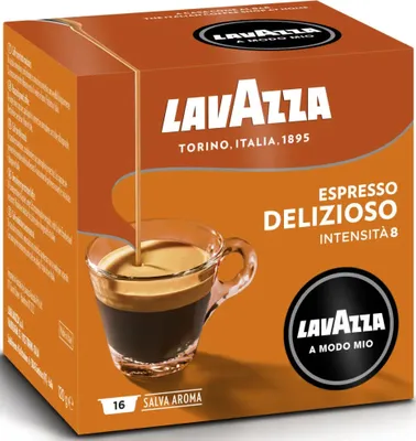 Produktbild von Lavazza A Modo Mio Espresso Delizioso | 16 Kaffeekapseln
