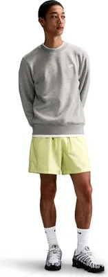 Produktbild von Nike Herren Pullover CLUB BB CREW Regular Fit mittelschweres Fleece mit gesticktem Futura-Logo Grau XL