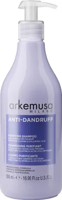 Produktbild von Arkemusa | Anti-Schuppen Shampoo 500 ml - Tiefenreinigung - Für gesunde Kopfhaut - Beruhigende Formel