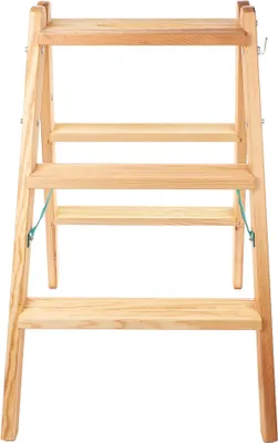 Obrázok produktu pre Drevené rebríky – rebríky – obojstranné – 2x3 stupne – široké stupne – pre maliarske práce