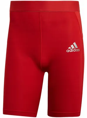 Image de Adidas - Short « Techfit » pour homme PP890 (S) (rouge)