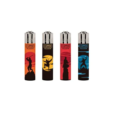 Produktbild von Clipper Feuerzeug 4er Set Asian Life 1
