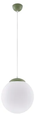Obrázok produktu pre Závesné svietidlo UGO 30 zelená oliva 1xE27 15W oceľ/sklo 120x30x30cm Sollux Lighting