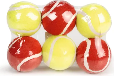Produktbild von Beeztees Tennisball - Hundespielzeug - 6,5 cm - 6Stk.