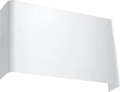 Obrázek produktu pro Nástěnné světlo Up Down White flat Metal Moderní nástěnné svítidlo vnitřní