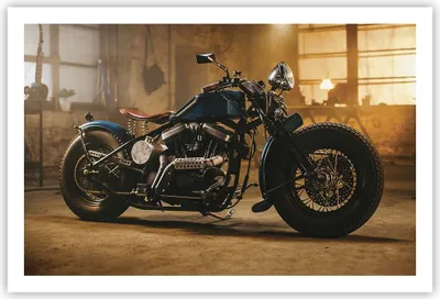 Produktbild von Poster - Poster ohne Rahmen - Motorrad Motor - 91,5x61 cm - Wand Bild - Wanddeko - Wandbilder - Kunstposter - Wandposter - Bilder - Kunstdruck - Wanddekoration - Wandbild - P2XAA91x61-4233