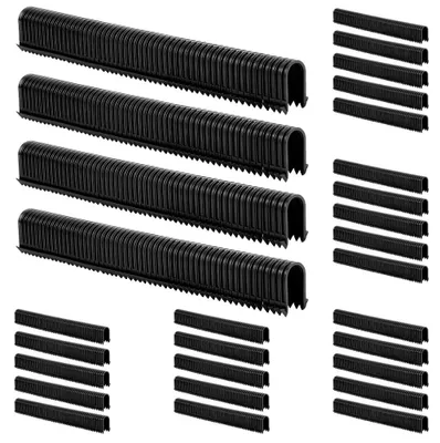 Produktbild von Kunststoff-Nieten, 2200 Stück - Robuste Ausführung - Für die Verbindung von Schaumplatten - Für Fußbodenheizungsrohre - Ideal für DIY-Projekte - 4,2 cm