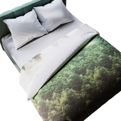 Obrázok produktu pre Sada posteľnej bielizne Forest satén 160x200cm