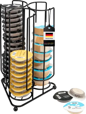 Produktbild von bremermann Kapselständer, Kapselhalter "Tassimo" für bis zu 51 Kapseln, schwarz
