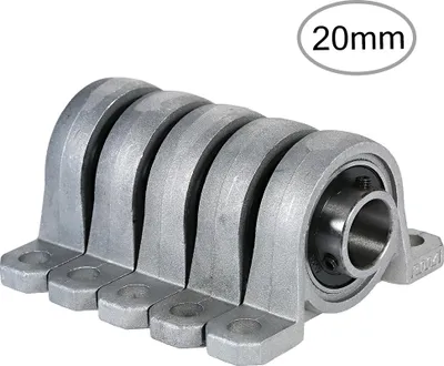 Produktbild von 5 Stück Stehlager mit Innenkugellager, Stehlager, Miniaturlager für 3D-Drucker, Lagerhalterung mit Lagersitz, Stehlagerblock, Lagersitz, Stehlagerblock für 3D-Drucker, Lagerstütze, 3D-Druckerteile & Zubehör