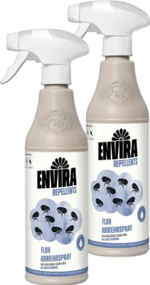 Produktbild von Envira Floh Abwehrspray im Vorteilspack 2x500ml