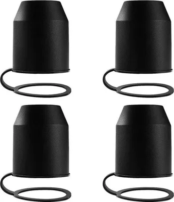 Produktbild von Famanu Kappen Set 4 Stück für Anhängerkupplung - Universelle Größe Ø50 mm