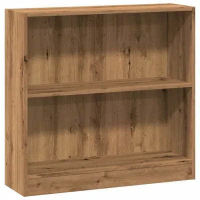Obrázek produktu pro vidaXL Artisan dubová knihovna 80x24x76cm materiál na bázi dřeva