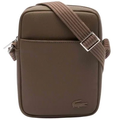 Obrázok produktu pre LACOSTE taška cez rameno Pánska klasická vertikálna taška na fotoaparát Morel brown